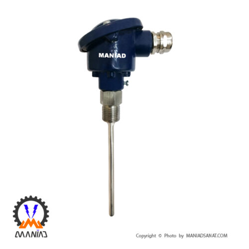 سنسور پی تی 100 کد RF1-1AB-6D10S6-2F5-ZZZ ترموکوپل PT100 