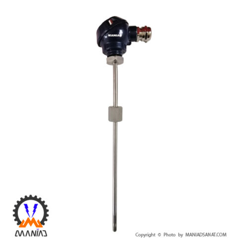 سنسور پی تی 100 هد دار کد RF1-1BJU-6L23S6-EZZ-ZZZ ترموکوپل PT100, ترموکوپل روغن 